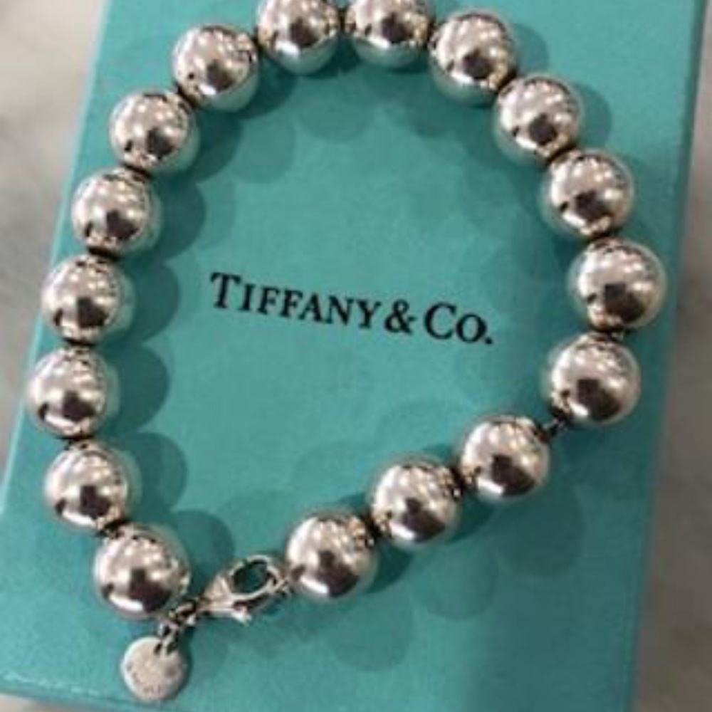 Tiffany & Co. Sterling silver ball bracelet